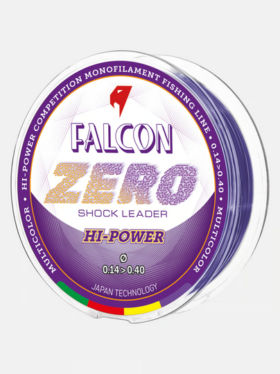 Falcon Zero Shock Leader Monofilo Conico mt 220 mm. 0.28-0.57